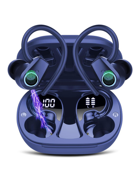 Auriculares Inalámbricos Bluetooth 5.3 Poounur H9 50H Estéreo