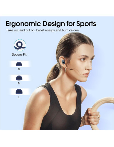 Auriculares Inalámbricos Bluetooth 5.3 Poounur H9 50H Estéreo