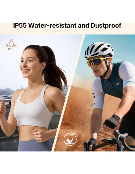 Auriculares Inalámbricos EarFun Clip, Bluetooth 6.0, 40H Batería Auriculares Inalámbricos EarFun Clip, Bluetooth 6.0, 40H Batería