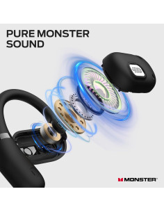 Auriculares Inalámbricos Monster AC317, Bluetooth 5.4, 24H Batería 2