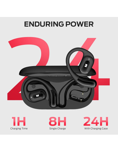 Auriculares Inalámbricos Monster AC317, Bluetooth 5.4, 24H Batería