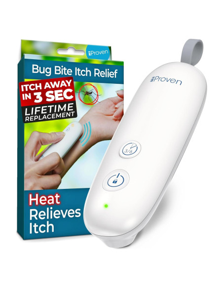 Dispositivo Alivio Picaduras Insectos iProven - Reutilizable, Modo Dual