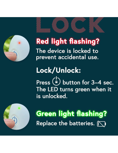 Dispositivo Alivio Picaduras Insectos iProven - Reutilizable, Modo Dual