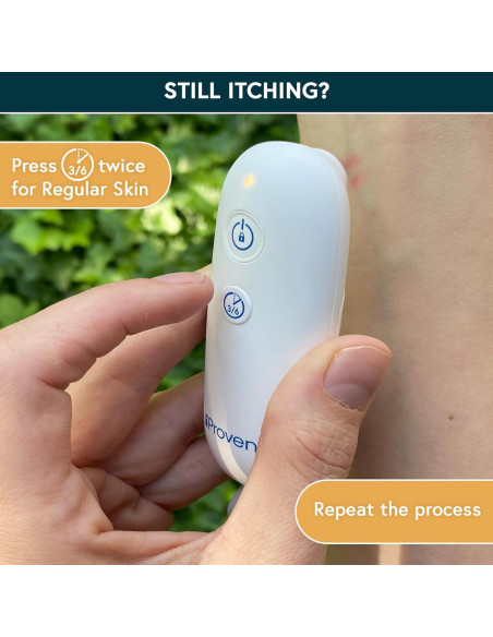 Dispositivo Alivio Picaduras Insectos iProven - Reutilizable, Modo Dual