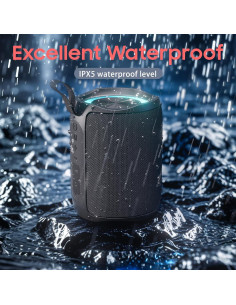 Altavoz Inalámbrico Portátil PEICHENG 06A Bluetooth 5.3 IPX5 2