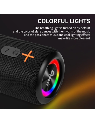 Altavoz Bluetooth Portátil Impermeable CYBORIS S10 20W 24H