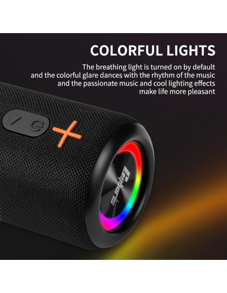 Altavoz Bluetooth Portátil Impermeable CYBORIS S10 20W 24H