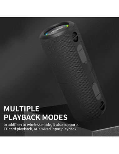 Altavoz Bluetooth Portátil Impermeable CYBORIS S10 20W 24H