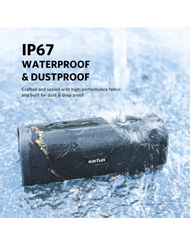 Altavoz Bluetooth EarFun UBOOM L 28W IP67 Impermeable