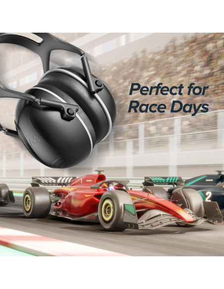 Auriculares de Cancelación de Ruido Basear SNR 35dB Adultos