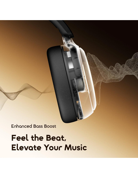 Auriculares Inalámbricos Oraimo OHP-915N con ANC, 65H Reproducción