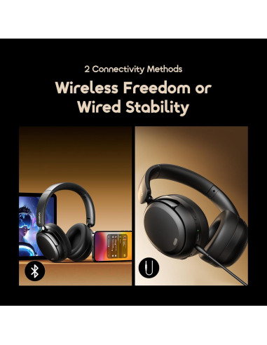 Auriculares Inalámbricos Oraimo OHP-915N con ANC, 65H Reproducción