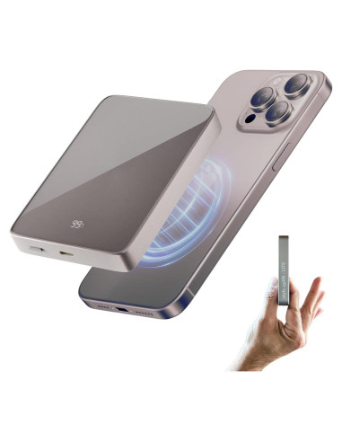 Batería Externa Magnética 10000mAh SU Lite, Carga Rápida 20W