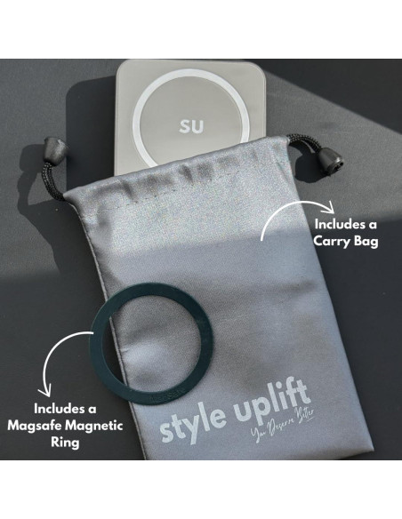 Batería Externa Magnética 10000mAh SU Lite, Carga Rápida 20W