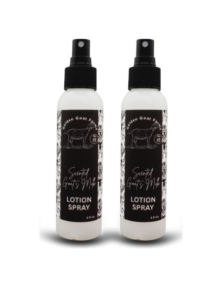 Loción en Spray Hidratante Golden Goat Farms Calabaza y Pistacho 226.8 g (2 Paquetes)