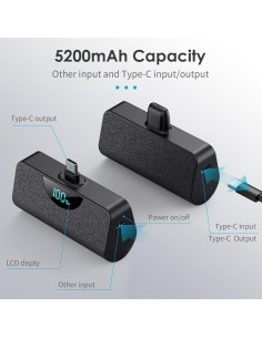 Mini Cargador Portátil USB-C 5200mAh Dongguan - 2 Pack 2