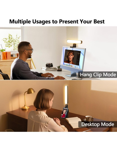 Luz de Conferencia de Video yAyusi F-663 LED Ajustable