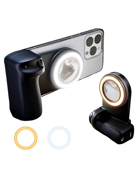 Anillo de Luz Selfie LED Recargable Owfeel con Control Remoto