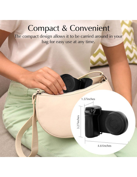 Anillo de Luz Selfie LED Recargable Owfeel con Control Remoto