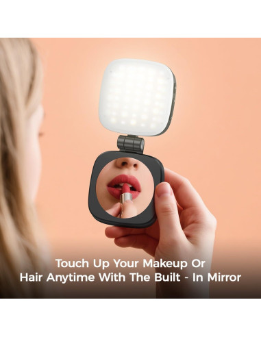 Luz de Selfie Magnética Sanqi Youpin con Espejo y 5 Colores