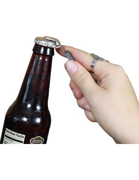 Abrebotellas Chef Craft Select imán set 2 piezas gris