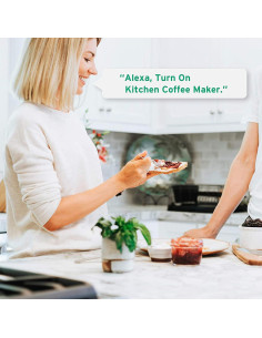 Enchufe Inteligente Etekcity ESW15 WiFi 15A Luz Nocturna 2 Unidades 2