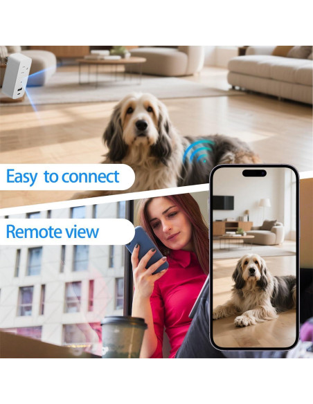 Cámara Enchufe Inalámbrica 1080P InCliick con SD 32GB