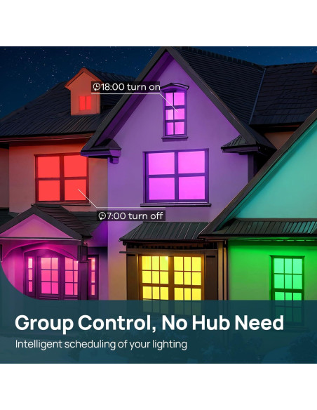 Bombillas Inteligentes Linkind 11W RGBTW 1100LM 2 Paquete Bombillas Inteligentes Linkind 11W RGBTW 1100LM 2 Paquete