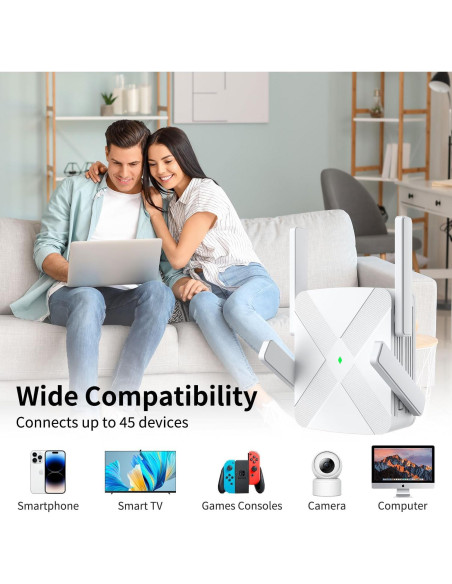 Extensor de WiFi FjUoLzgK M-97G 1200Mbps Doble Banda 929m