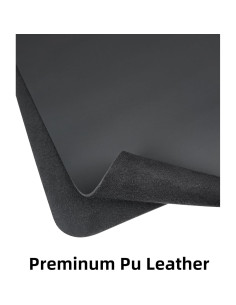 Alfombrilla de escritorio grande AFIING D-4817 Negra 121.9x43.2 cm 2