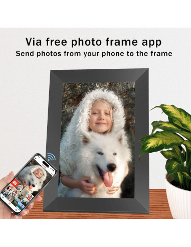 Marco de Fotos Digital WiFi SSINI 10.1" HD 1280x800 32GB