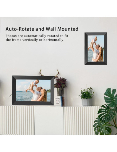 Marco de Fotos Digital WiFi SSINI 10.1" HD 1280x800 32GB