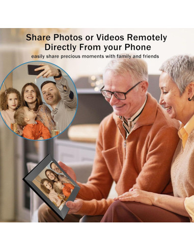 Marco de Fotos Digital WiFi SSINI 10.1" HD 1280x800 32GB