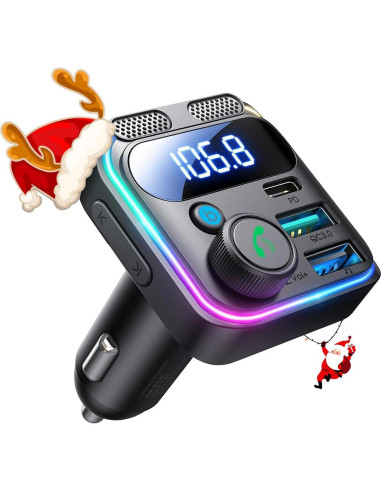 Adaptador Bluetooth 5.4 JOYROOM JR-CCB01 Cargador de Coche 81W