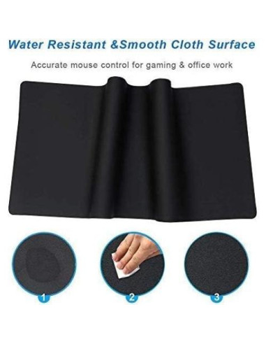 Alfombrilla de Ratón Gaming YEBMoo XL 60x30 cm Resistente al Agua
