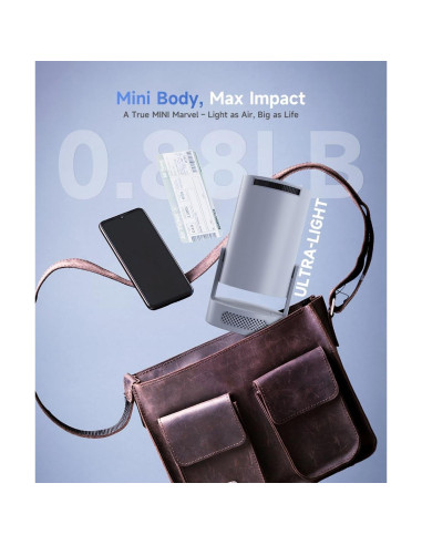 Mini Proyector Portátil Magcubic 1080P WiFi Bluetooth 5W