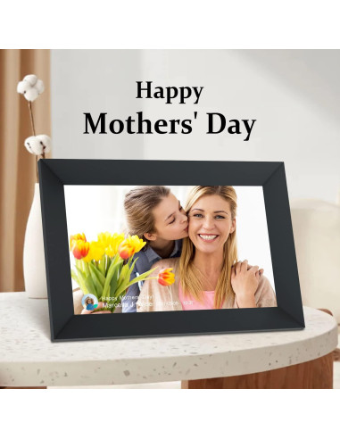 Marco de Fotos Digital AEEZO 10.1" WiFi 32GB Pantalla Táctil