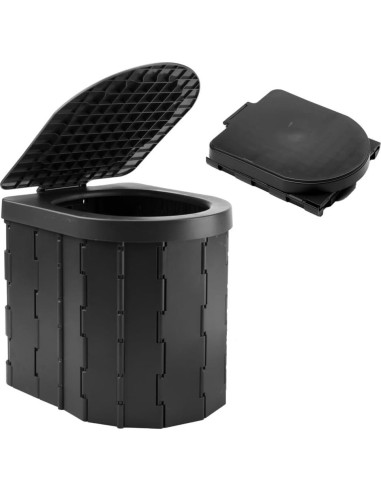 Inodoro Plegable KINSPORY para Camping y Emergencias
