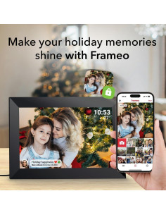 Marco Digital Frameo 10.1" WiFi Pantalla Táctil HD 1280x800 2