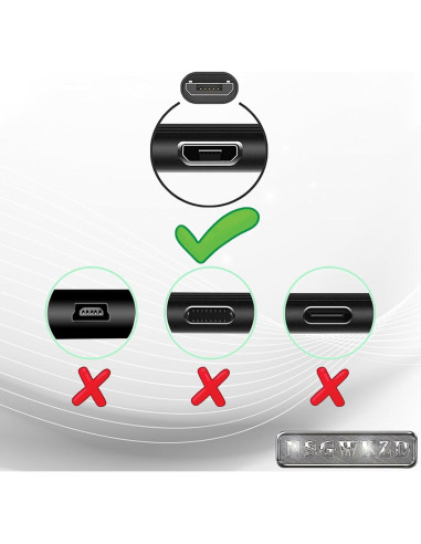 Cable de Alimentación 3m para Roku Streaming Stick y Control Remoto