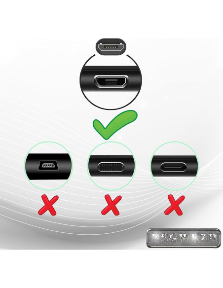 Cable de Alimentación 3m para Roku Streaming Stick y Control Remoto