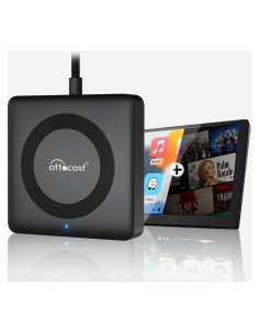 Adaptador CarPlay Inalámbrico OTTOCAST Car TV Mate Pro 1080P