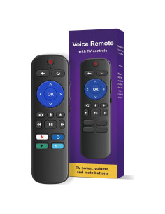Control Remoto Universal de Voz Chobokiang RC-AL5 para Roku