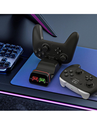 Base de Carga HEATFUN para Controladores PS5, Xbox y Switch