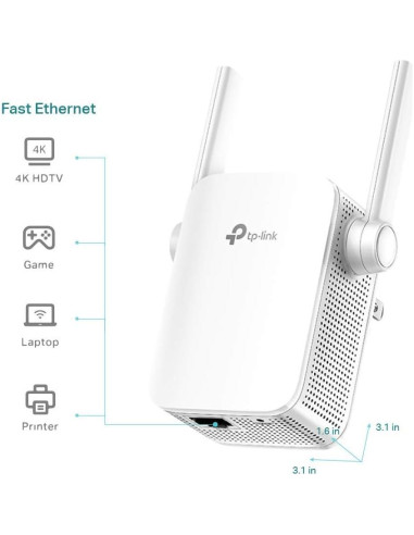 Extensor WiFi TP-Link RE105, Aumentador de Señal 300Mbps