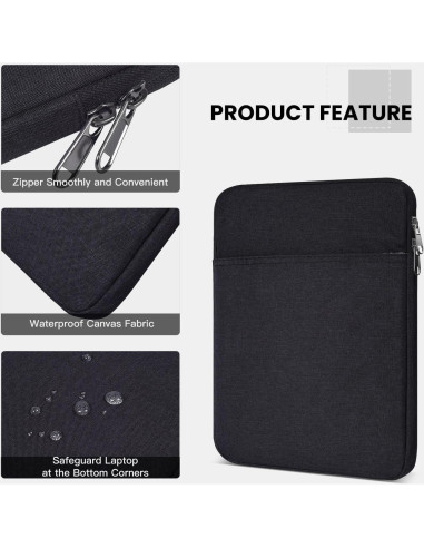 Funda Protectora para Tabletas 6-7" iKammo Negra Impermeable