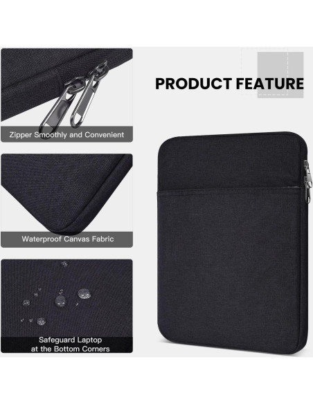Funda Protectora para Tabletas 6-7" iKammo Negra Impermeable