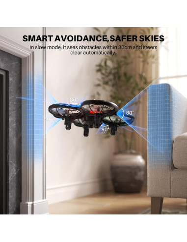 Drone SYMA X100 para Niños con Evitación de Obstáculos y 20 Min de Vuelo