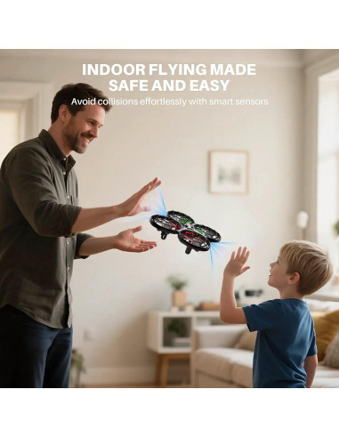 Drone SYMA X100 para Niños con Evitación de Obstáculos y 20 Min de Vuelo