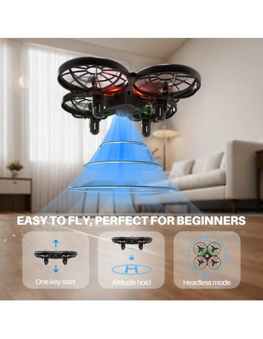 Drone SYMA X100 para Niños con Evitación de Obstáculos y 20 Min de Vuelo